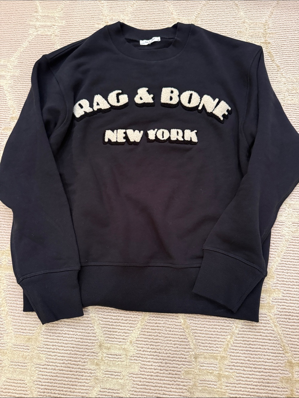Women’s rag & bone Logo Crewneck Sweatshirt